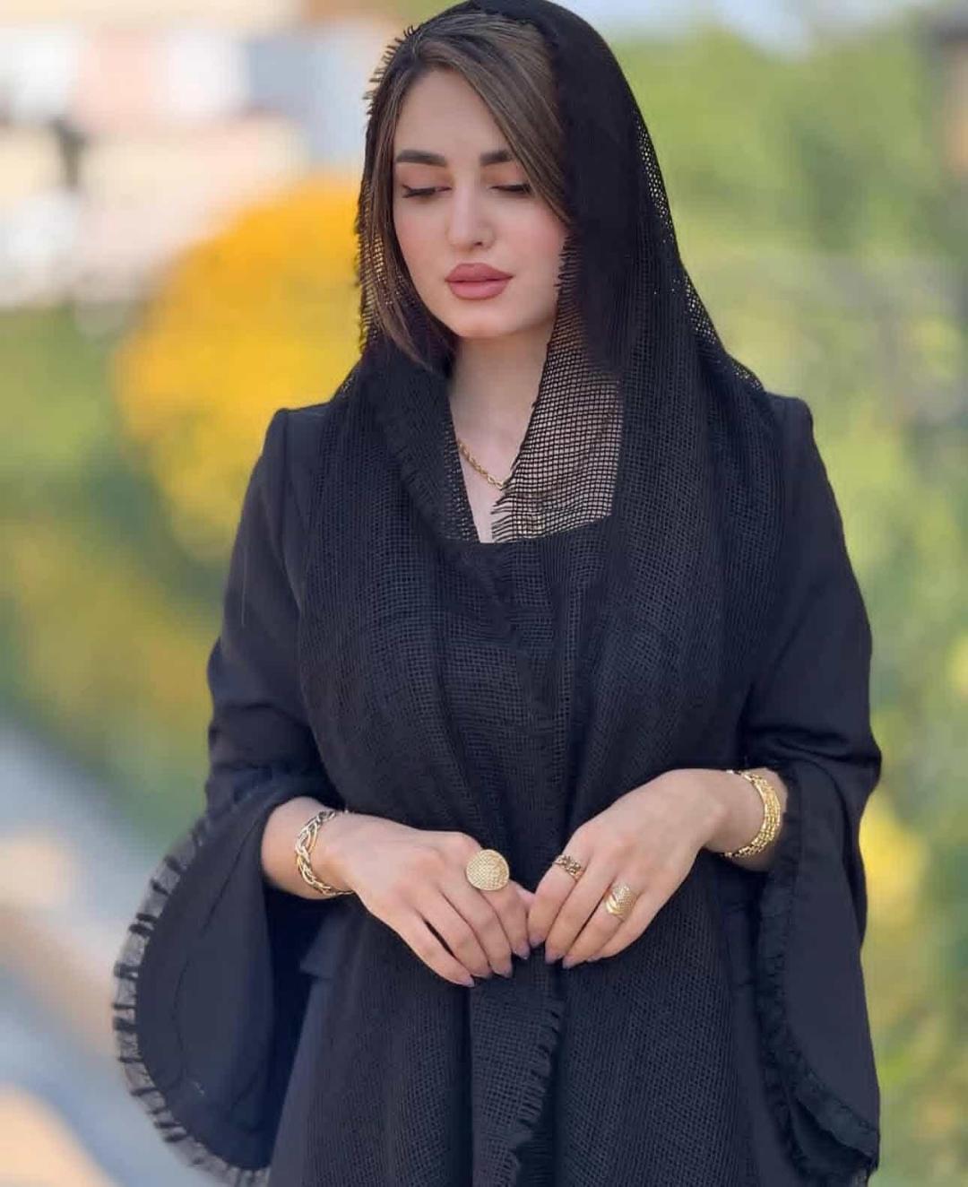 شال کنفی حصیری دور ریش