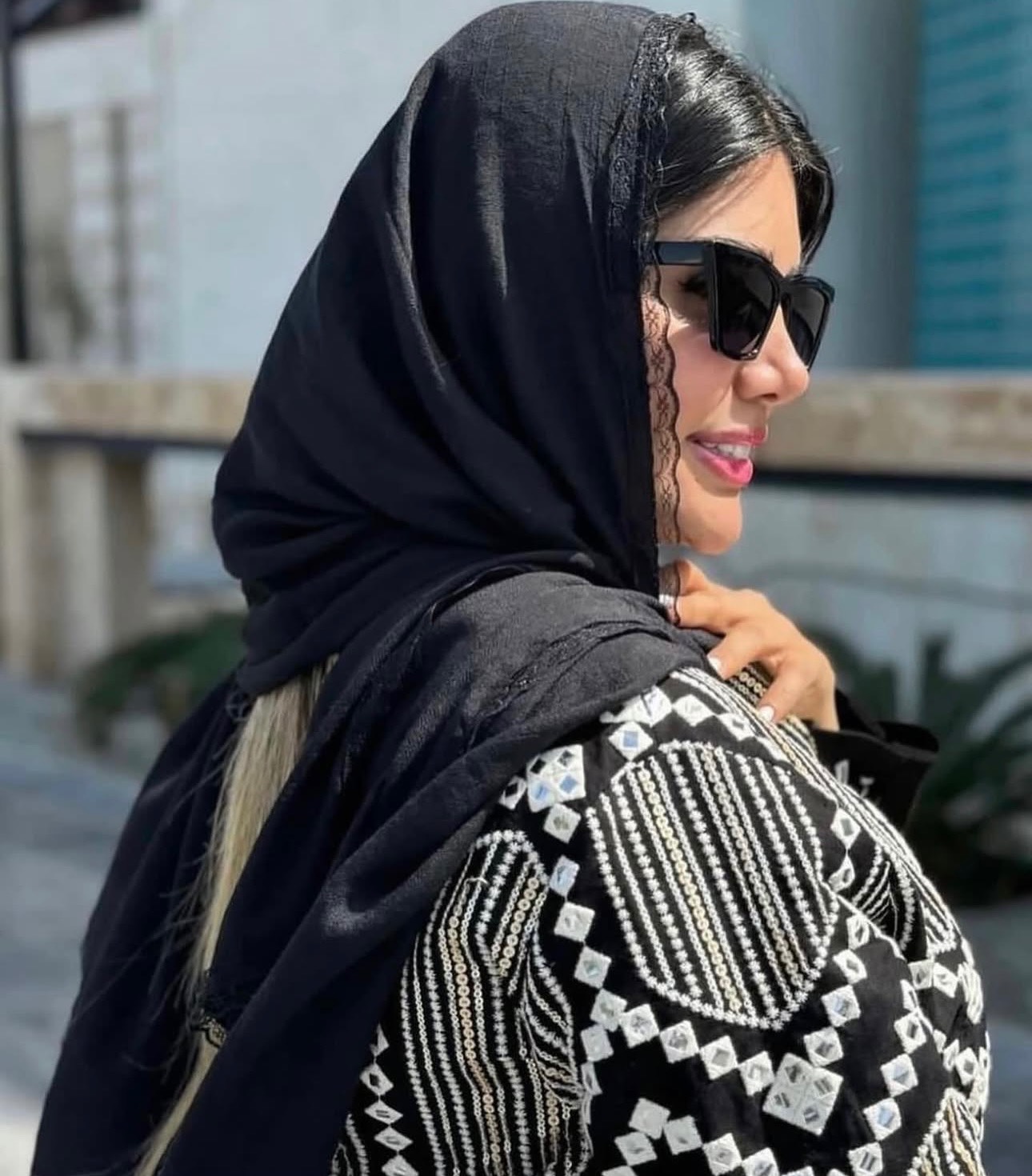 شال نخ وال اسلیپ دور دانتل