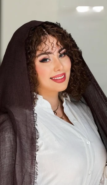 شال حصیری دور ریش دارای رنگبندی